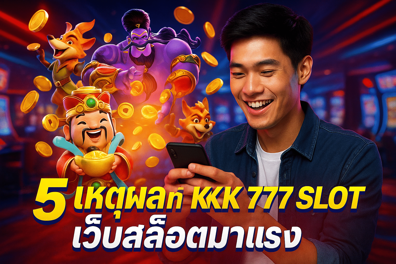 5 เหตุผลที่เลือก BKK 777 SLOT เว็บสล็อตมาแรง