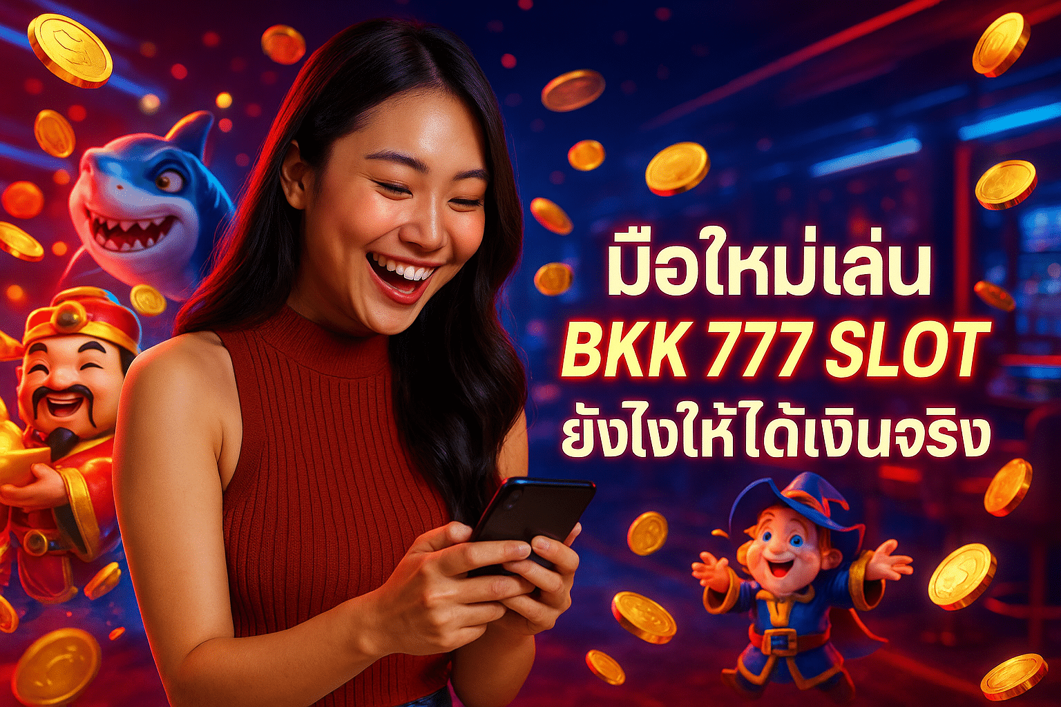 มือใหม่เล่น BKK 777 SLOT ยังไงให้ได้เงินจริง