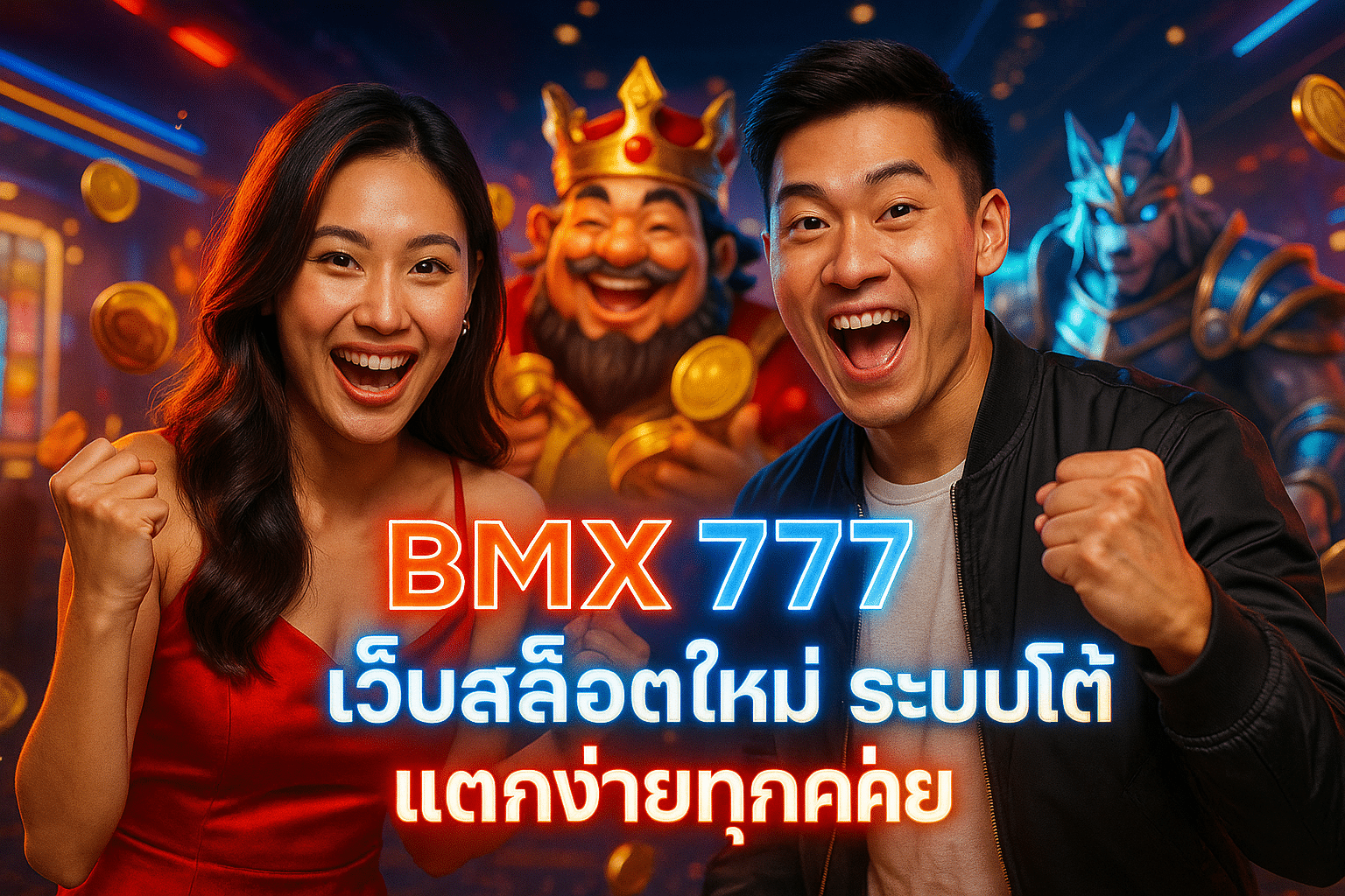 BMX 777 เว็บสล็อตใหม่ ระบบออโต้ แตกง่ายทุกค่าย
